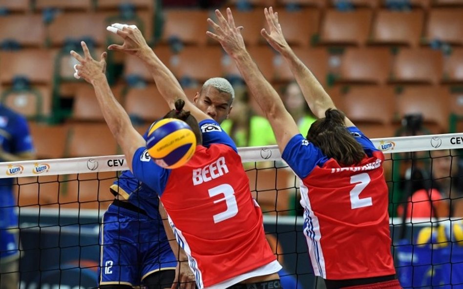 ME siatkarzy: Czechy - Francja 3:1