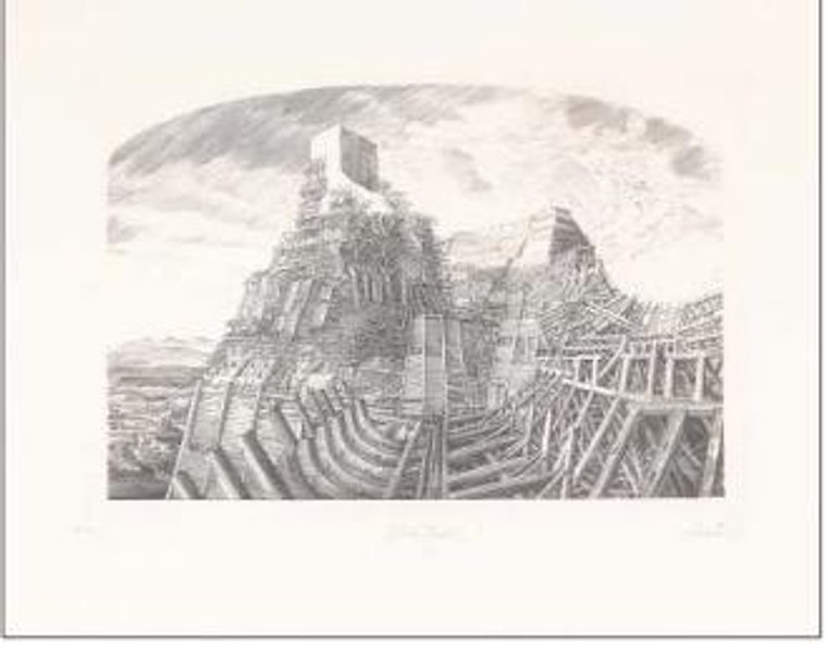 Kolekcjonerzy wysoko cenią grafiki Krzysztofa Skórczewskiego.