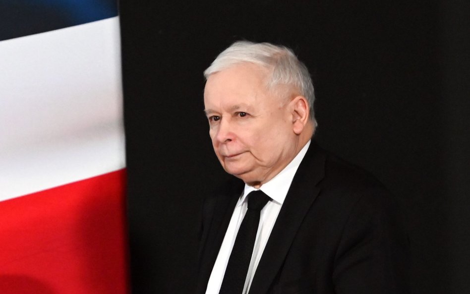 Prezes PiS Jarosław Kaczyński