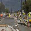 W Warszawie powoli dobiega finału budowa tramwaju do Wilanowa