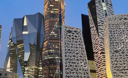 King Abdullah Financial District (KAFD) w Rijadzie, stolicy Arabii Saudyjskiej