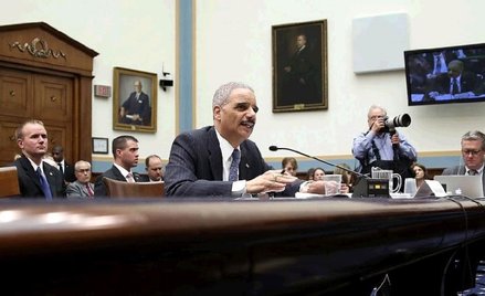 Przesłuchania na Kapitolu prokuratora generalnego Erica Holdera w sprawie inwigilacji dziennikarzy A