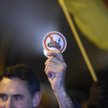 Nastroje antyislamskie narastają między innymi w Niemczech: na zdjęciu jeden z uczestników berliński