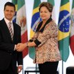 Enrique Pena Nieto i Dilmą Rousseff