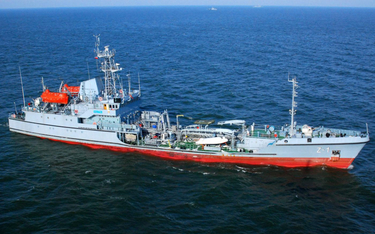 Bałtyk (Z-1) jeden z dwóch zbiornikowców paliwowych Marynarki Wojennej. Fot./MW RP/R. Pioch.