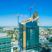 Alpiniści i wiecha na wolskim Skylinerze