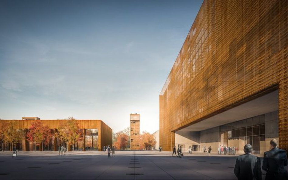 Perspektywa ulicy Gwardii