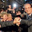 Francois Hollande (na zdjęciu po ogłoszeniu wstępnych wyników) obiecał rodakom społeczną sprawiedliw