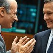 Kanclerz skarbu George Osborne (na zdjęciu z polskim ministrem finansów Jackiem Rostowskim) chce umo