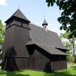 XVI-wieczny kościół parafialny pw. Śwętej Trójcy w Grebieniu (woj. łódzkie)