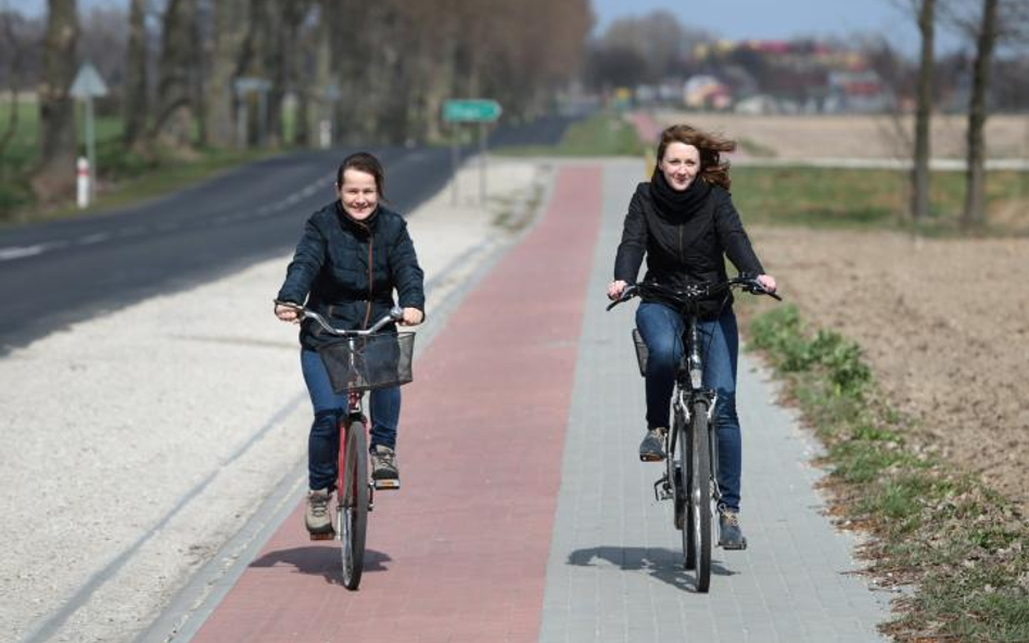 W regionie jest już kilkaset kilometrów ścieżek i turystycznych tras rowerowych.