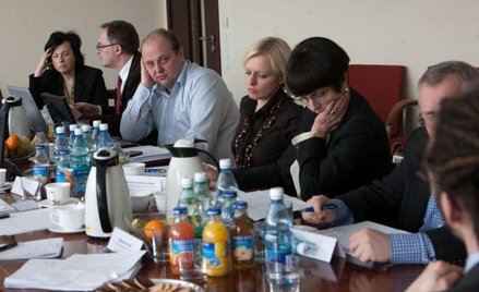 Obrady komisji konkursu Top Menedżer w 2010 r. w siedzibie Rzeczpospolitej