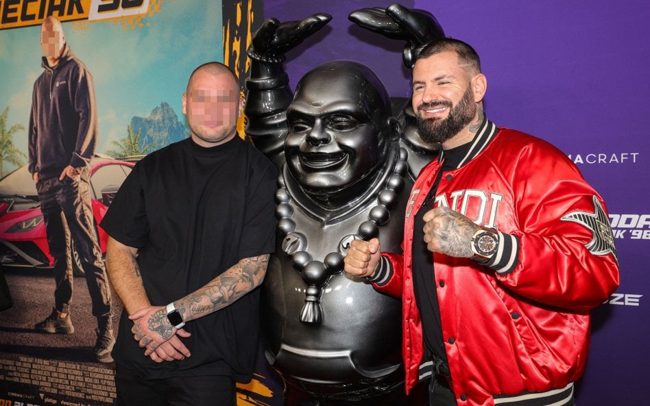 Kamil L. "Budda" (L) i przedsiębiorca, influencer, celebryta, współzałożyciel i współwłaściciel Fame
