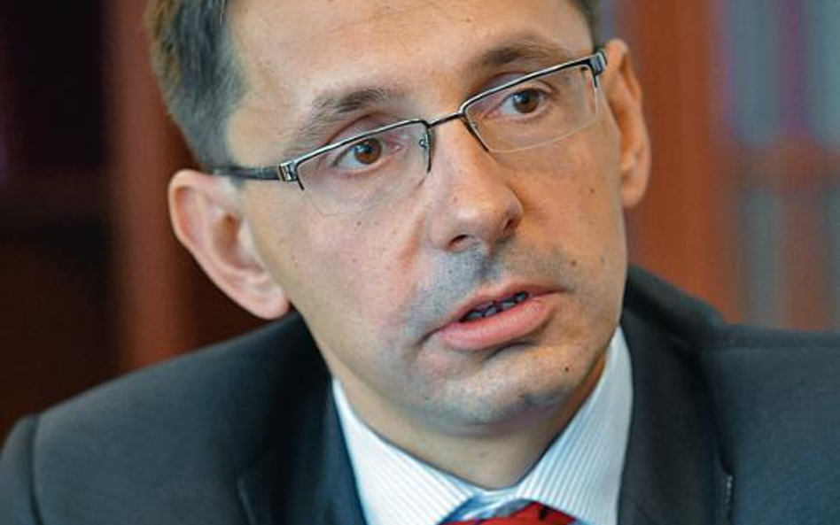 Mikołaj Budzanowski, minister skarbu Fot. S.Ł.