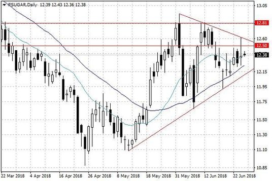 Notowania cukru w USA – dane dzienne