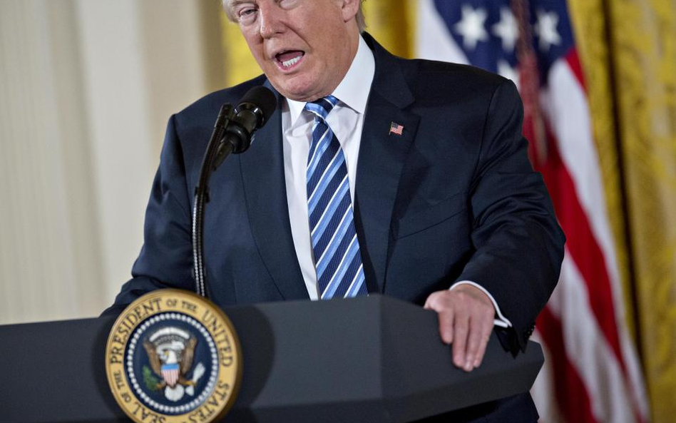 Trump sprowokował korektę