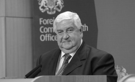 Syria: Szef MSZ nie żyje. Dyplomacją kierował od 2011 r.