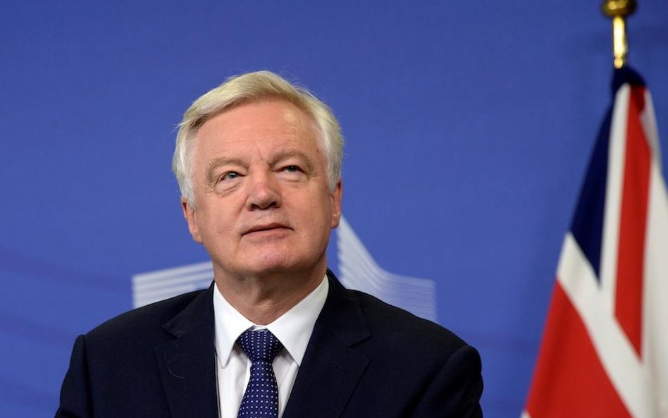 David Davis, brytyjski minister ds. brexitu