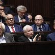 Prezes PiS Jarosław Kaczyński w Sejmie