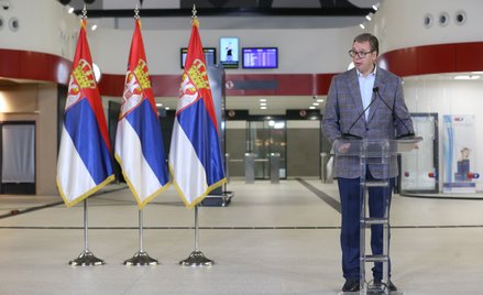 Prezydent Serbii Aleksandar Vucić