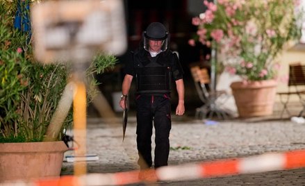 Amatorskie nagranie tuż po eksplozji w Ansbach