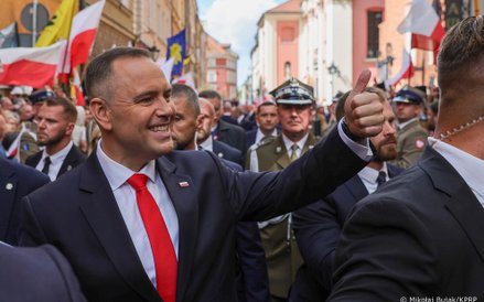 O godzinie 14:00 odbyła się ceremonia na Zamku Królewskim