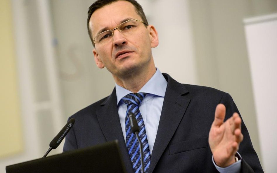 Morawiecki: niech majętni nie wnioskują o pieniądze z "Rodzina 500 plus"