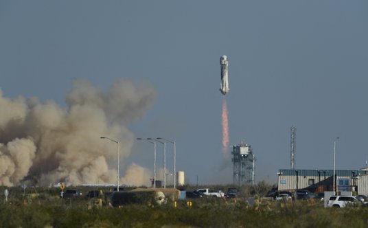 New Shepard wystartował