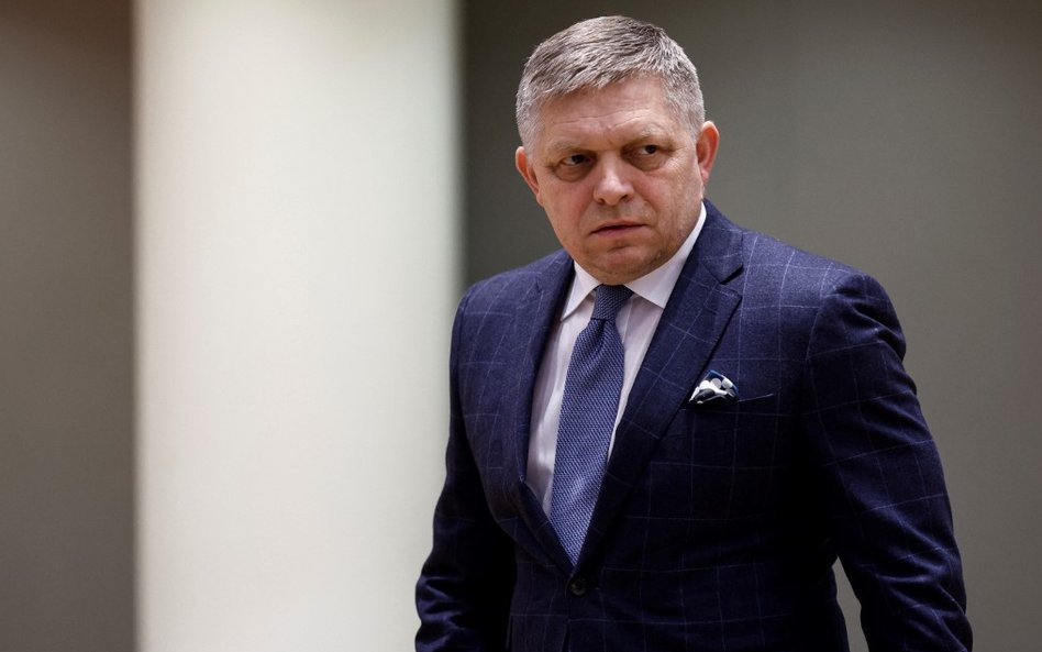 Premier Słowacji Robert Fico