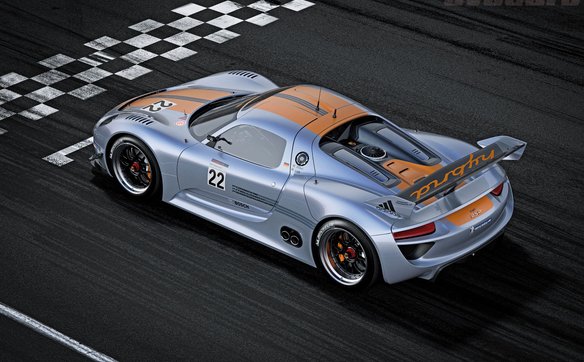 Porsche 918 RSR Studie