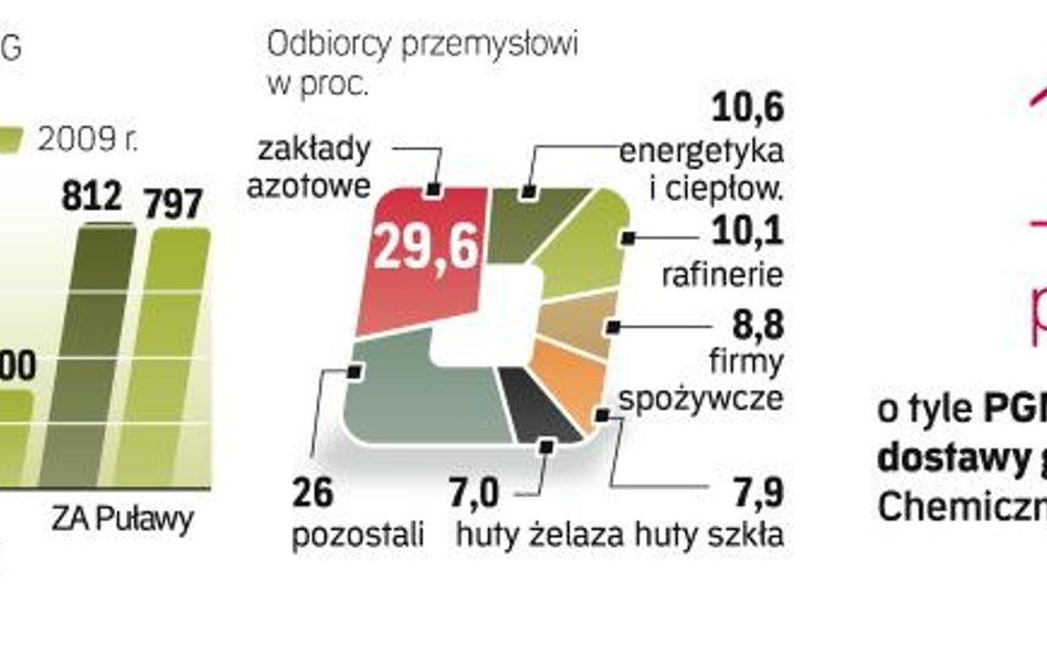 Ostra zima zmusiła Polskie Górnictwo Naftowe i Gazownictwo do zmniejszenia dostaw surowca dla jedneg