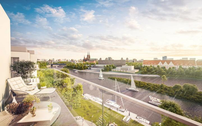 Marina Miasto – widok z nowego mieszkania