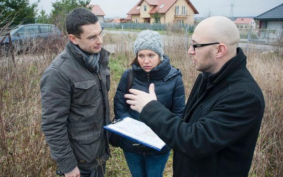 Pani Maria i pan Mateusz - nasi czytelnicy razem z doradcą serwisu Domowy.pl