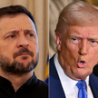 Wołodymyr Zełenski, Donald Trump