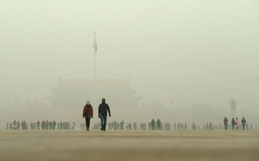 W Pekinie stężenie pyłów jest jeszcze gorsze niż w Krakowie. Sięga 500 mikrogramów na metr sześcienn