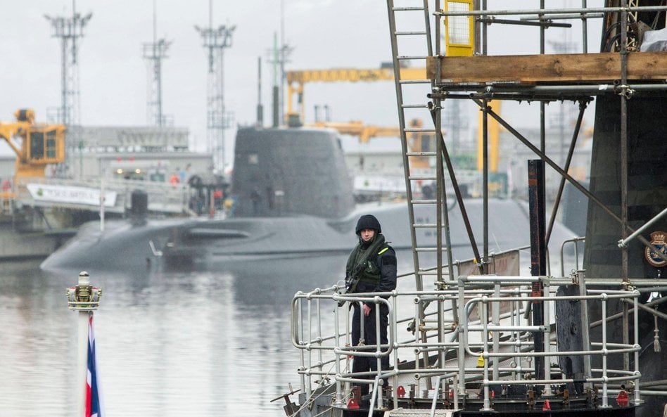 HMS Vigilant, jeden z czterech okrętów podwodnych typu Vanguard, stanowiących flotę brytyjskiego str