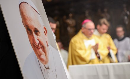 Msza św. w intencji papieża Franciszka.