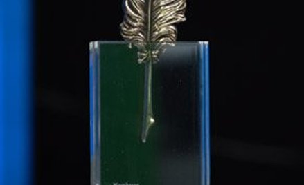 Statuetka nagrody imienia Grabskiego w konkursie NBP.
