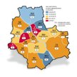 Największy chaos urbanistyczny może zapanować w dzielnicach, w których jest dużo terenów rolnych, a 