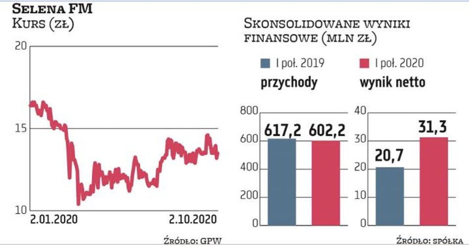 Chwilowe tegoroczne spadki popytu na różnych rynkach całego świata nie przeszkodziły grupie Selena F
