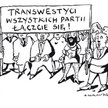 Komentarz rysunkowy. Transwestyci