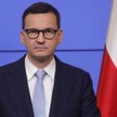 Premier Mateusz Morawiecki na konferencji prasowej w Stałym Przedstawicielstwie RP przy UE w Bruksel