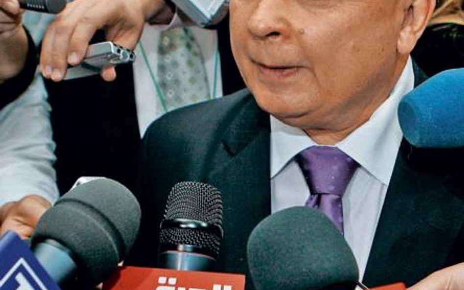 Prezydent Lech Kaczyński był podczas szczytu politykiem najbardziej obleganym przez dziennikarzy