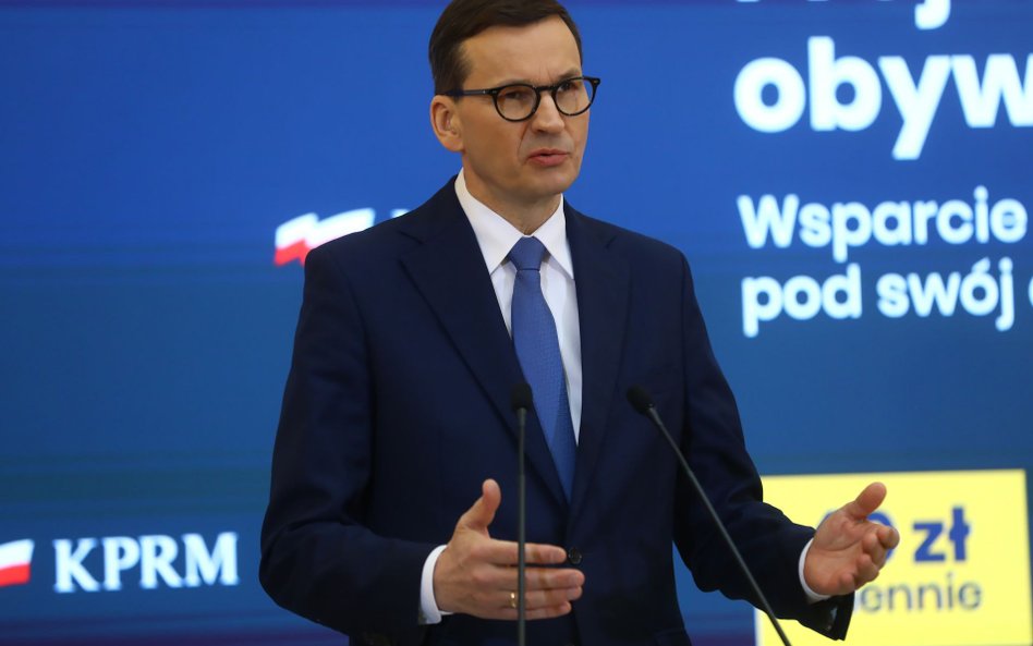 Premier Mateusz Morawiecki