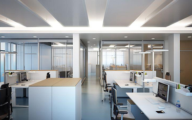 Aranżacja przestrzeni biurowej wpływa na efektywność pracowników