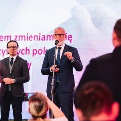 Podczas konferencji w Jaworznie – z udziałem ministra aktywów państwowych Wojciecha Balczuna – preze