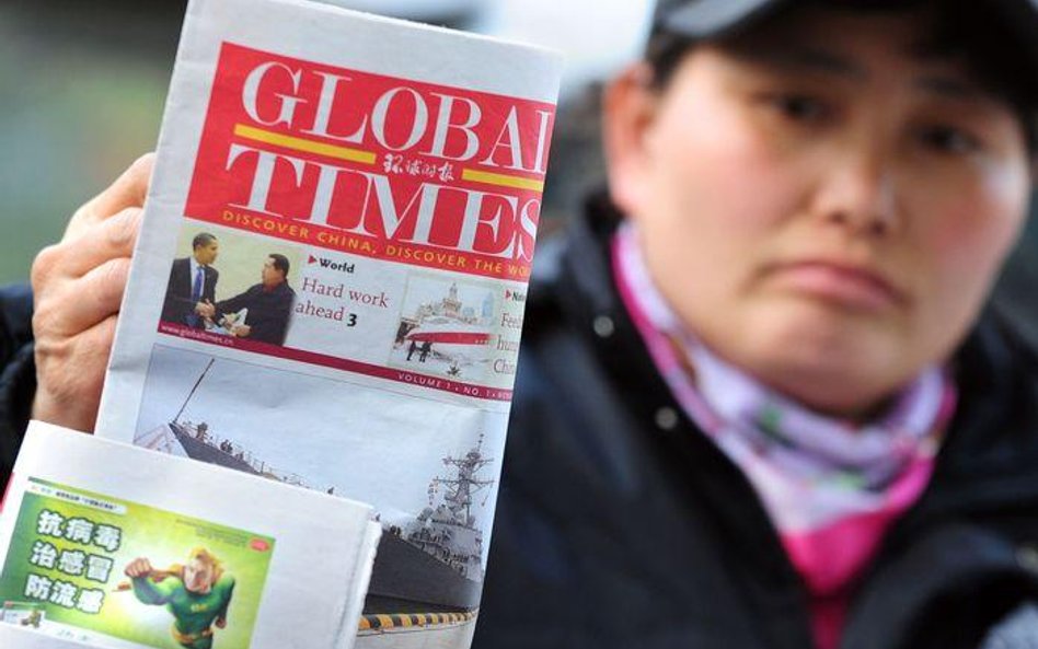 Pekin w medialnym natarciu