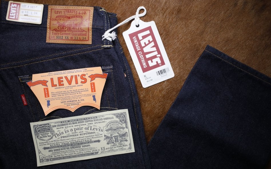 Legendarny producent jeansów nie boi się ceł Trumpa. Levi Strauss ma zapasy na pół roku