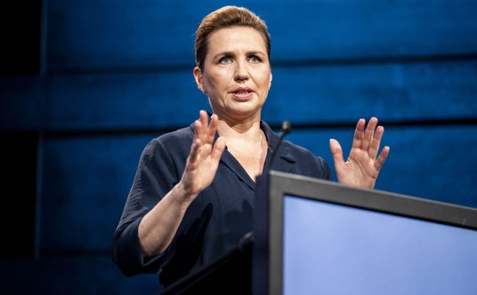 Premier Danii Mette Frederiksen