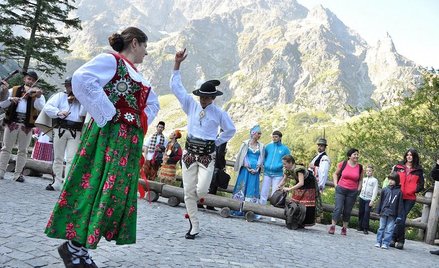 Międzynarodowy Festiwal Folkloru Ziem Górskich odbył się w Zakopanem; Fot. Anna Karpiel Semberecka; 
